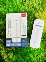 4G LTE WiFi Modem- Support All Bangladesh SIM Cards- White Color