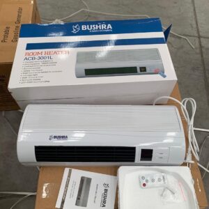 Bushra ACB-3001L Thermostat Control Room Heater with Remote Control