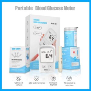 GearUP BGM-20 Diabetes Measuring Machine/ Blood Glucose Meter With 25 Test Strips price in bd