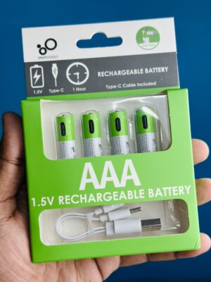 SmarToools RB40 AAA 1.5V 750 mWh Rechargeable Battery (4Pcs Set) AAA ছোট ডিভাইসের জন্য