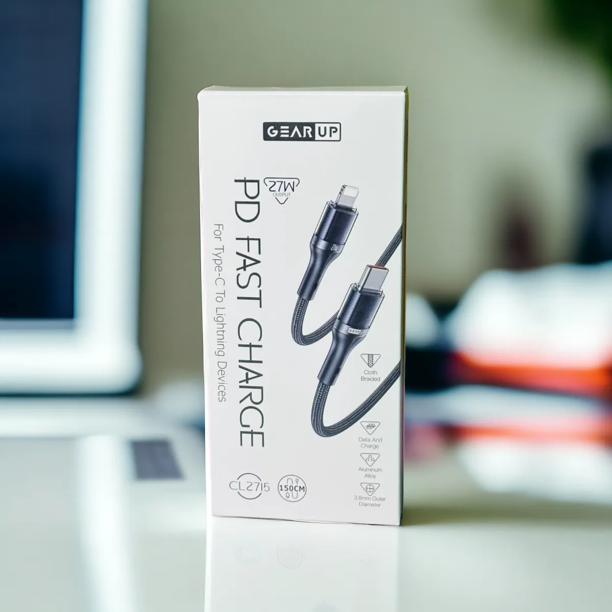 GearUP CC6015 Type-C to C 60W PD Fast Charging Cable & Data Cable Price In Bangladesh