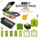 GearUP VC14 Premium 14-in-1 Vegetable and Fruits Multifunction Cutting Slicer Kitchen Tools Price In Bangladesh