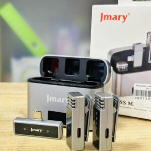 Jmary Mw-15 | Wireless Microphone Type-c | Dual Microphone price in bd 