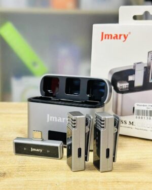 Jmary Mw-15 | Wireless Microphone Type-c | Dual Microphone price in bd 