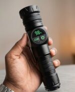 K60 Rechargeable Flashlight 10W COB + LED Torchlight price in bd
