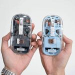 WIWU Crystal Transparent Wireless Mouse in Bangladesh