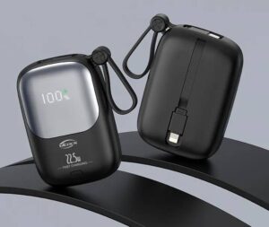 Moxx mp 22.5W PD 10000Mh included type- C , iPhone cables in bd 