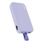 Momax PD5 20,000mAh 22.5W Power Bank Momax PD5 20,000mAh 22.5W Power Bank with Type-C Cable – Purple