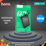 Hoco MMJ-04 20000mAh 35W PD Fast Charging Power Bank in Bangladesh