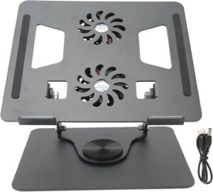 360 degree rotate laptop stand