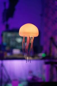 LED Jellyfish Lamp RGB – Rechargeable Voice Control Jelly Fish Light for Bedroom in Bangladesh