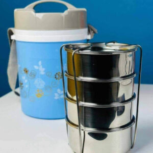 Kiam 4 Bati Monalisa Lunch Box & Hot Pot – Inside SS Bati