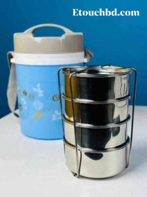 Kiam 4 Bati Monalisa Lunch Box & Hot Pot – Inside SS Bati