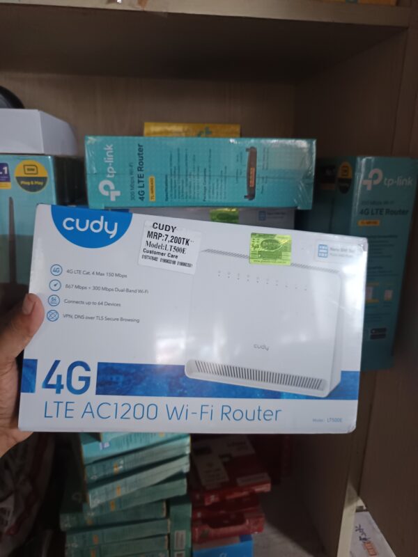 CUDY LT500E 4G AC1200 Wi-Fi Router In Bangladesh