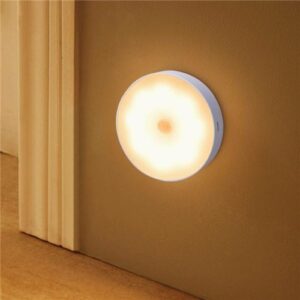 USB LED Light Sensor Control Night Light Wireless Body Induction Lamp Rechargeable
