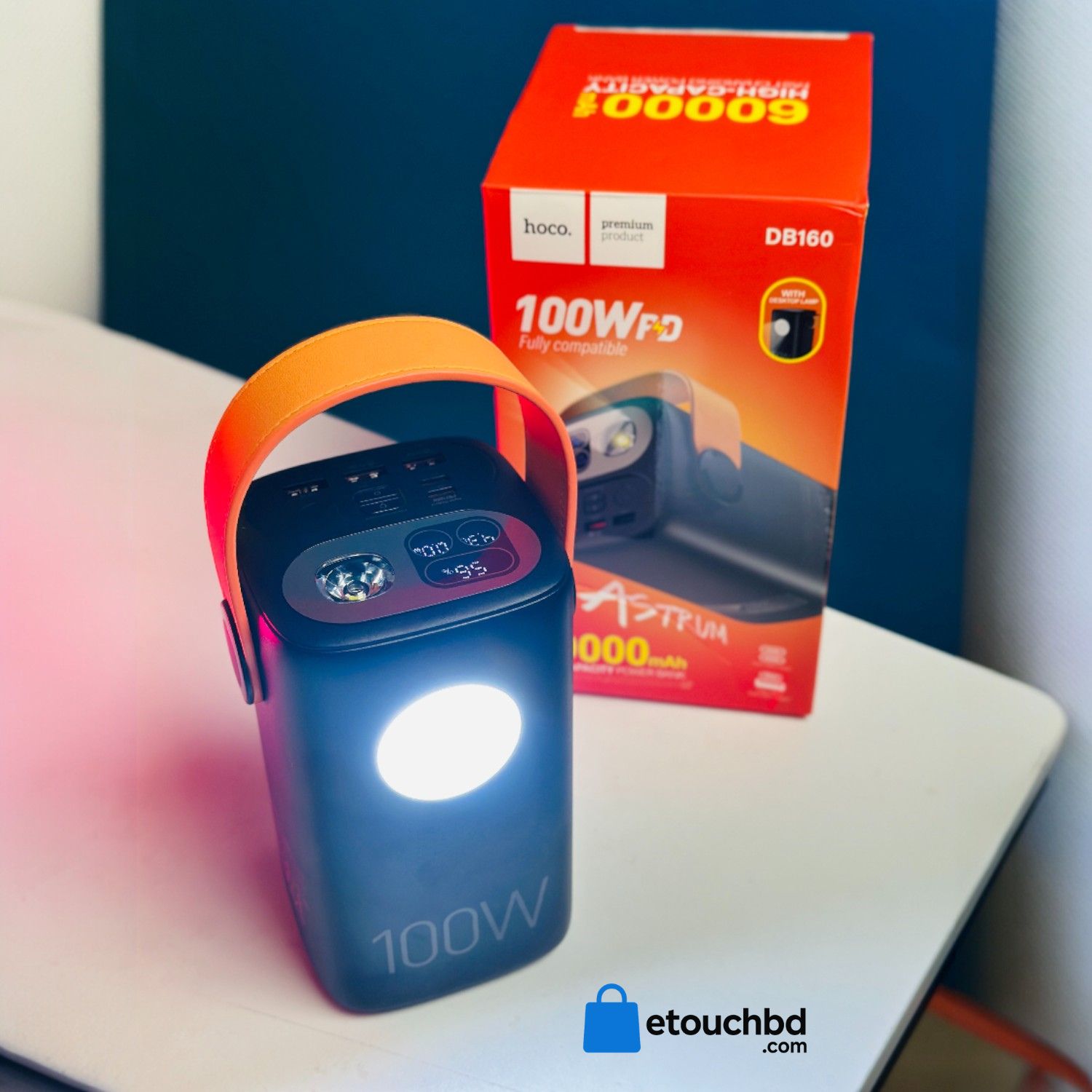 Hoco DB160 60000mAh 100W Power Bank in Bangladesh