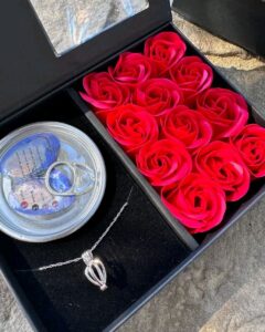 Beautiful Preserved Roses Gift Box in Bangladesh