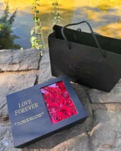 Beautiful Preserved Roses Gift Box in Bangladesh
