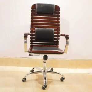 Premium Mahogany Executive Office Chair