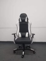 প্রিমিয়াম গেমিং চেয়ার – লং টাইম প্লেয়ারদের জন্য আলটিমেট কমফোর্ট (white)