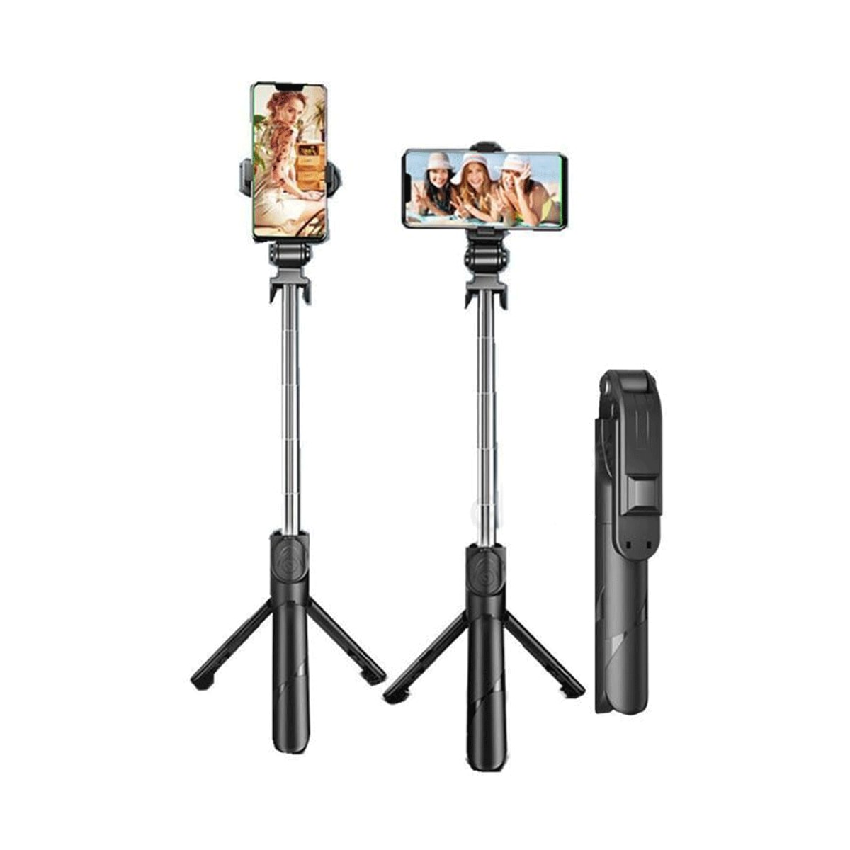 Q07 Bluetooth Integrated Selfie Stick and Bluetooth Remote Control - Image 2