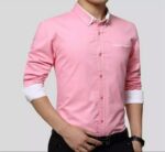 Fashionable casual shirt for men(golapi)