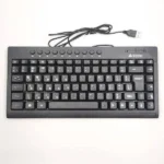 A4Tech KR-86 ComfortKey Ergonomic Wired Keyboard with Silent Key Design