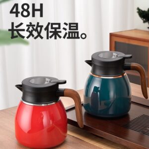 Tea Kettles Flask Vacuum Teapot and Coffee Pot Stainless Steel