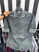 Full Sleeve Premium Cotton Print Shirt for Men – Slim Fit Casual Cotton Shirt