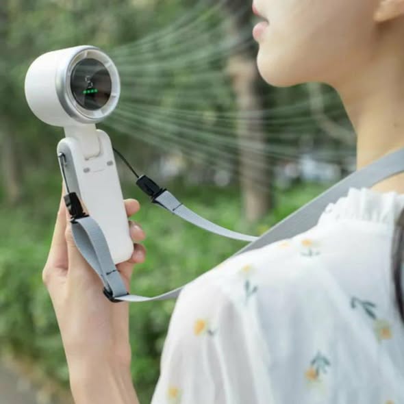 Turbo Fan 1800mAh – USB Rechargeable Mini Handheld Fan