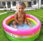 Intex Inflatable Baby Bath Tub & Swimming Pool (24 × 8.5 Inch)