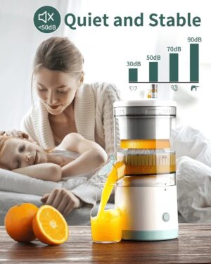 portable electric citrus juicer