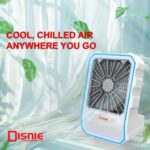 Disnie AC/DC Personal Powerful Portable Rechargeable Electric Hand Held Fan Mini Fan With Water Mist