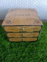 Medicine Box(Size-L)Wood ( 3 layer )