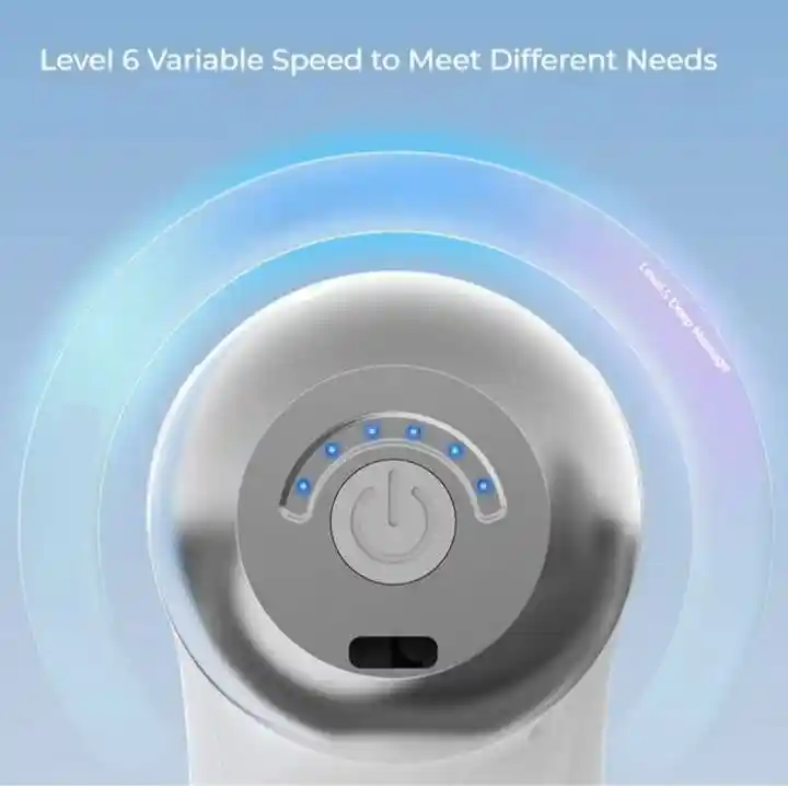 Three Headed Fascia Gun LM-130 Rechargeable Deep Tissue Massage Gun - Image 2