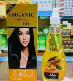 Organic Hairfall Oil(175ml)made in Thailand