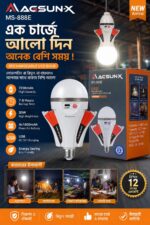 MAGSUN-X SL-MS888 30W LED Rechargeable Lamp