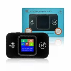 4G/5G Pocket Wi-Fi Router with Built-in Display