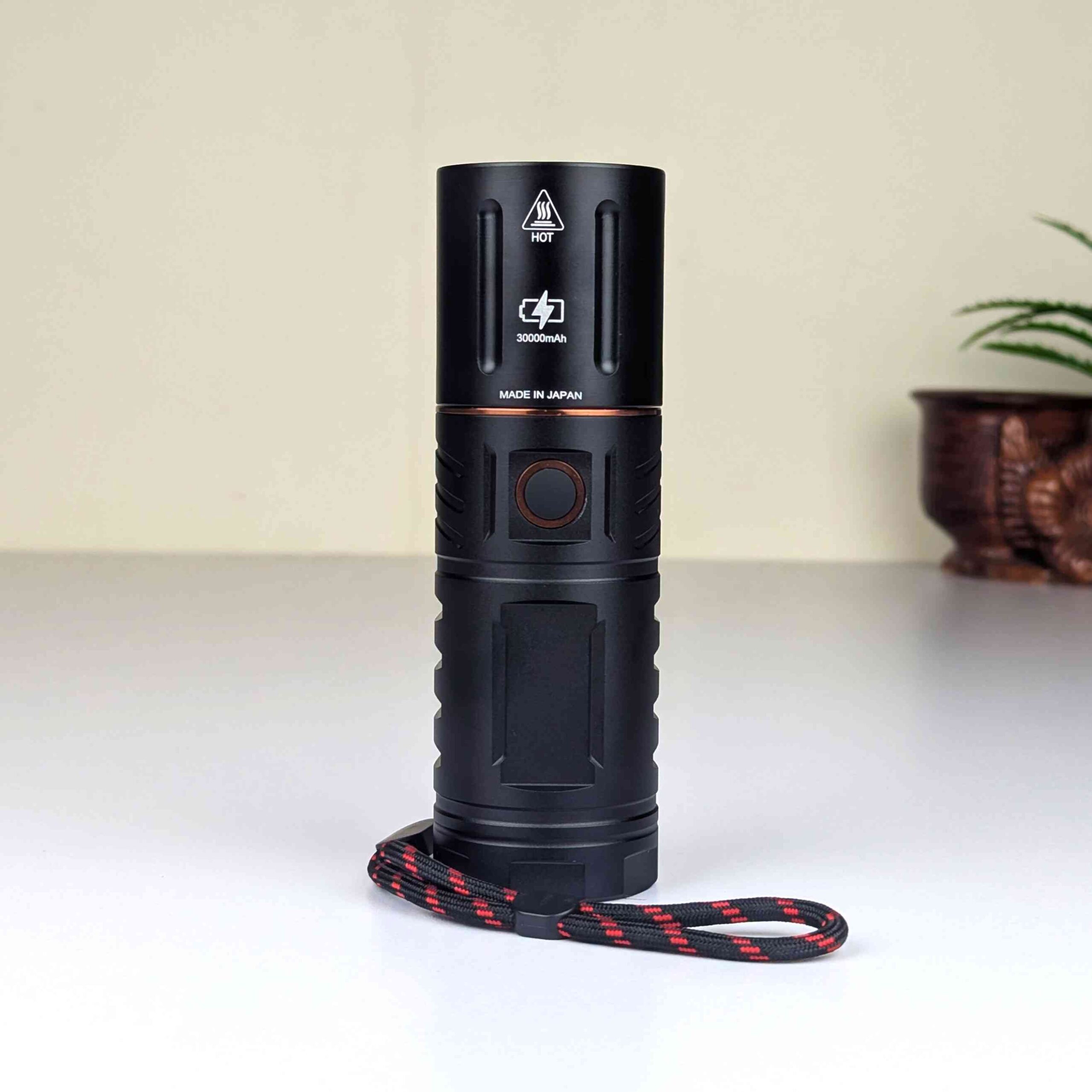 Jambo Pistol Torchlight – Premium Rechargeable LED Flashlight with Power Bank - Image 3