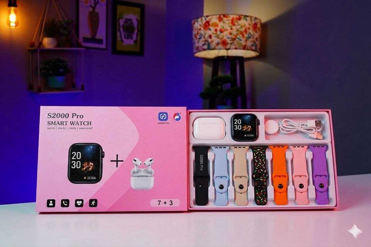 S2000 Pro Smart Watch Combo ছেলেদের ঘড়ি - Image 3