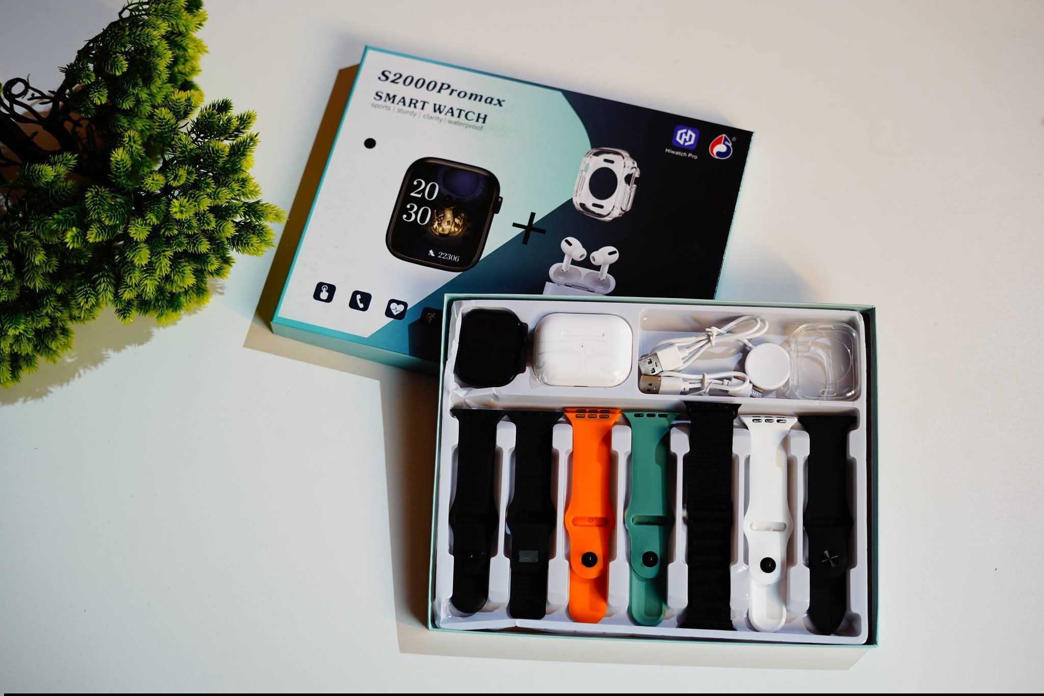 S3000 Pro max Smart Watch সাথে Earbuds ফ্রি - Image 2