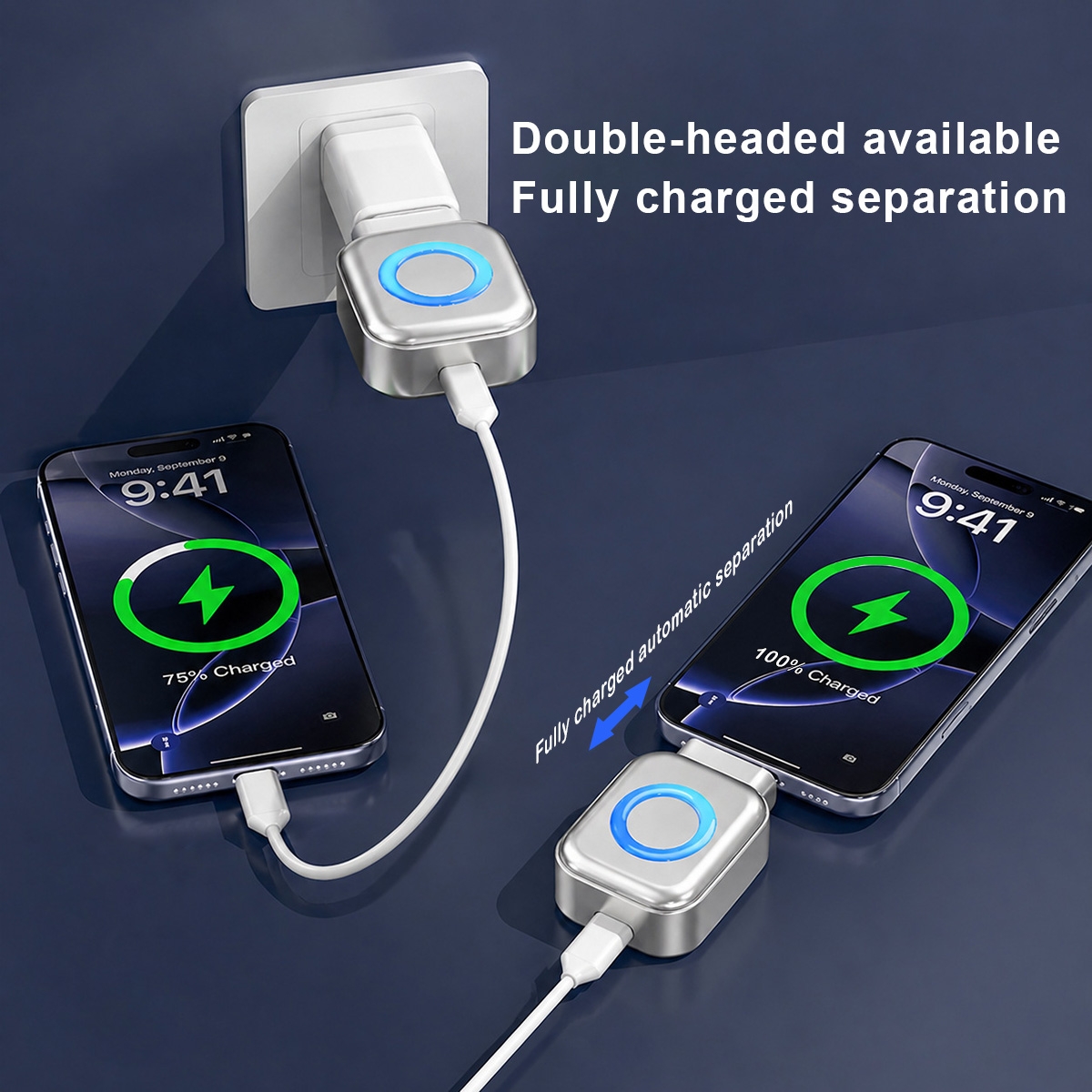 Type-C Auto Power Cut Off Charge Separator Protector Supports Up to 140W Charging - Image 2