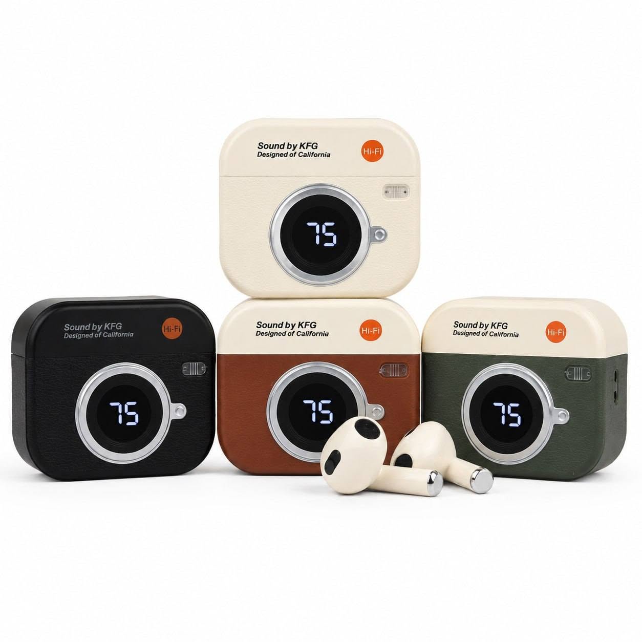Q86 Retro Camera TWS Earbuds - Image 2
